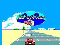 Out Run (SMS)   © Sega 1987    1/12