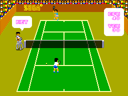 Super Tennis (SMS)   © Sega 1986    5/9