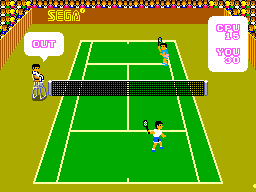 Super Tennis (SMS)   © Sega 1986    7/9