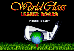 World Class Leader Board (SMD)   © U.S. Gold 1992    1/3