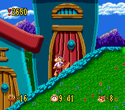 Bubsy In Claws Encounters Of The Furred Kind (SMD)   © Accolade 1993    2/4