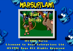 Marsupilami (SMD)   © Sega 1995    3/5