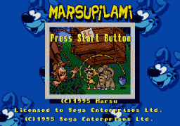 Marsupilami (SMD)   © Sega 1995    1/5