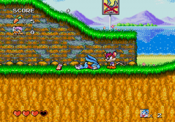 Tiny Toon Adventures: Buster's Hidden Treasure (SMD)   © Konami 1993    1/8