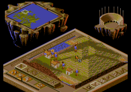 Populous II: Trials Of The Olympian Gods (SMD)   © Virgin 1993    2/3