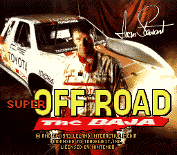 Super Off Road: The Baja (SNES)   © Tradewest 1993    1/3