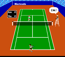 Tennis (1984)   © Nintendo 1984   (NES)    2/3