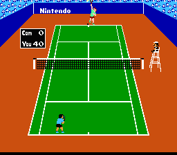 Tennis (1984) (NES)   © Nintendo 1984    3/3