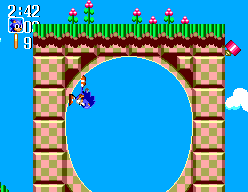 Sonic The Hedgehog Chaos (SMS)   © Sega 1993    4/12