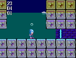 Sonic The Hedgehog Chaos (SMS)   © Sega 1993    7/12