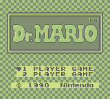 Dr. Mario (GB)   © Nintendo 1990    1/3