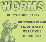 Worms (GB)   © Team17 1995    1/3