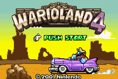 Wario Land 4 (GBA)   © Nintendo 2001    1/8