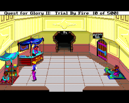 Quest For Glory II: Trial By Fire   © Sierra 1990   (AMI)    1/3