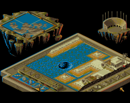 Populous II: Trials Of The Olympian Gods   © EA 1992   (AMI)    3/5