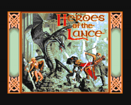 Heroes Of The Lance (AMI)   © U.S. Gold 1988    1/3