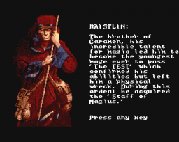 Heroes Of The Lance (AMI)   © U.S. Gold 1988    2/3