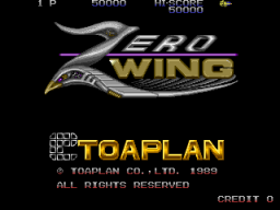 Zero Wing (ARC)   © Toaplan 1989    1/5