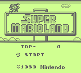 Super Mario Land (GB)   © Nintendo 1989    1/3