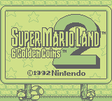 Super Mario Land 2: 6 Golden Coins (GB)   © Nintendo 1992    1/3