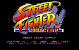Street Fighter Collection (SS)   © Capcom 1997    1/18