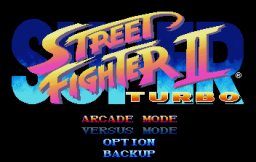 Street Fighter Collection (SS)   © Capcom 1997    3/18