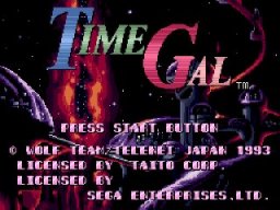 Time Gal (MCD)   © Wolf Team 1992    1/4