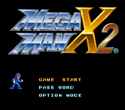 Mega Man X2 (SNES)   © Capcom 1994    1/3