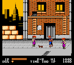 Double Dragon (NES)   © Tradewest 1988    2/3