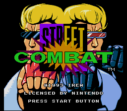 Street Combat (SNES)   © NCS 1992    1/3