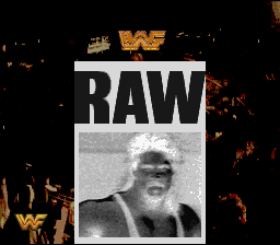 WWF Raw (SNES)   © LJN 1994    1/4