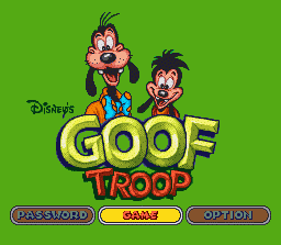Goof Troop   © Capcom 1993   (SNES)    1/6