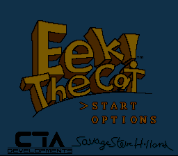 Eek! The Cat (SNES)   © Ocean 1994    1/3