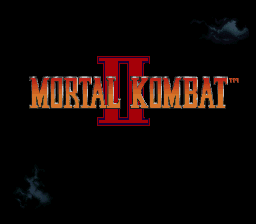 Mortal Kombat II (SNES)   © Acclaim 1994    1/4