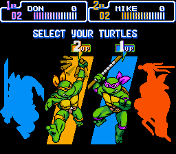 Teenage Mutant Ninja Turtles: Turtles In Time (SNES)   © Konami 1992    2/6
