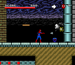Spider-Man / X-Men: Arcade's Revenge (SNES)   © LJN 1992    3/3