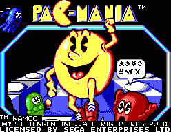 Pac-Mania (SMS)   © TecMagik 1991    1/3