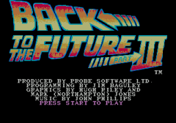 Back To The Future III (SMD)   © ImageWorks 1991    1/4