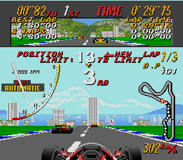 Super Monaco GP (SMD)   © Sega 1990    2/3