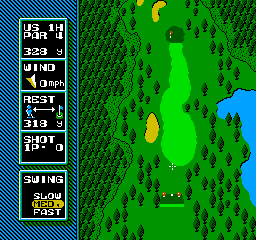 NES Open Tournament Golf (NES)   © Nintendo 1991    2/3