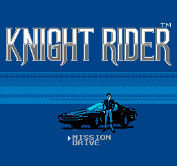 Knight Rider (NES)   © Acclaim 1988    1/3