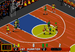 David Robinson's Supreme Court (SMD)   © Sega 1992    2/3