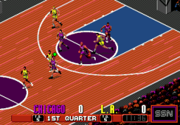 David Robinson's Supreme Court (SMD)   © Sega 1992    3/3