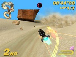Star Wars: Super Bombad Racing   © LucasArts 2001   (PS2)    2/3