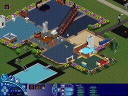 The Sims: Hot Date   © EA 2001   (PC)    1/4