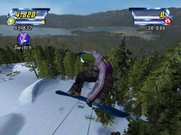 Amped: Freestyle Snowboarding   © Microsoft Game Studios 2001   (XBX)    1/3