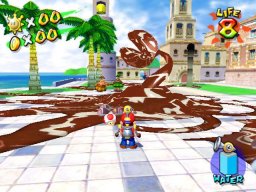 Super Mario Sunshine (GCN)   © Nintendo 2002    2/5
