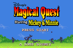 Magical Quest   © Nintendo 2002   (GBA)    1/3