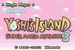 Super Mario Advance 3: Yoshi's Island (GBA)   © Nintendo 2002    1/3