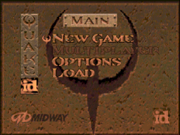Quake   © GT Interactive 1998   (N64)    1/3